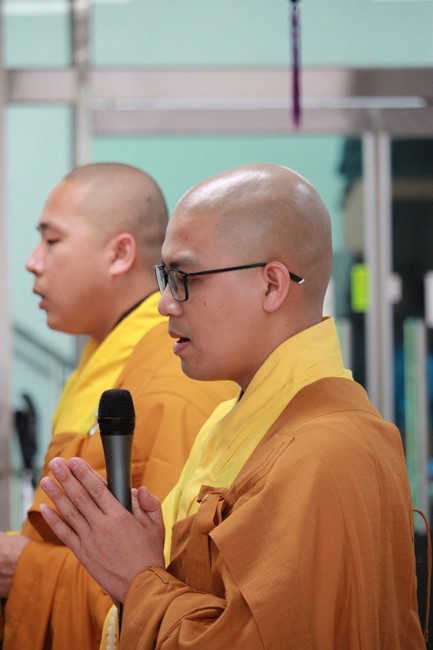 A light moment of the Vesak ceremony overseas